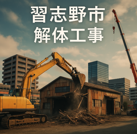 習志野市の解体工事